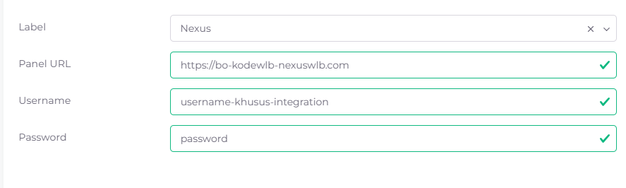Status error: field kosong diberi border merah dan ikon peringatan